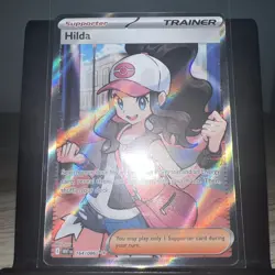 Hilda FULL ART 164/086 White Flare Holo Pokemon TCG NM - Image 1