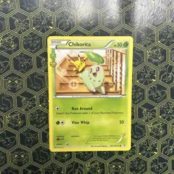 Chikorita RC1/RC32 Common Generations Pokemon Radiant Collection - Image 1