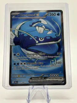 Pokemon Dondozo ex 211/182 Sv10: Destined Rivals Ultra Rare Full Art - Image 1