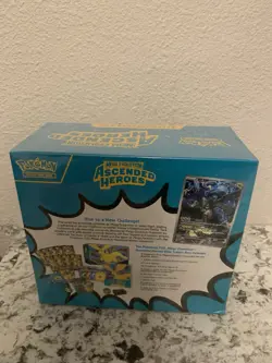 POKEMON TCG MEGA EVOLUTIONS ASCENDED HEROES ETB + DELUXE PIN COLLECTION SEALED - Image 2