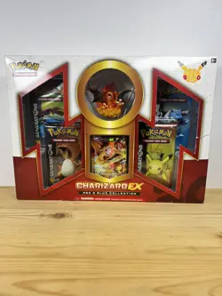 Pokemon 2016 Charizard EX Red & Blue Collection Box Factory Sealed Box - Image 1
