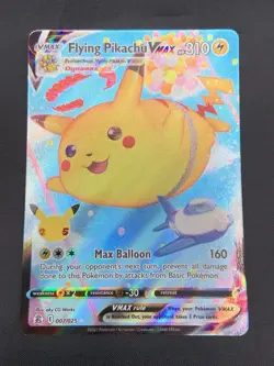 Pokemon TCG Celebrations #007/025 Flying Pikachu VMAX NM - Image 1