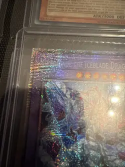 Yu-Gi-Oh Mirrorjade The Iceblade Dragon Starlight PHHY-EN100 1st Ed - Image 2