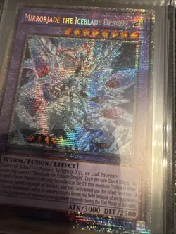 Yu-Gi-Oh Mirrorjade The Iceblade Dragon Starlight PHHY-EN100 1st Ed - Image 4
