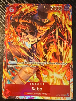 OP05-007 [Illustration Box Vol. 5] (Sabo) NM Foil - Image 1