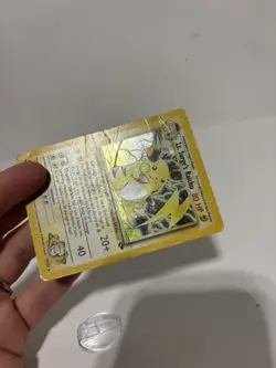 Pokemon TCG Card English Gym Challenge Lt. Surge's Raichu 11/132 Holo Rare 2000 - Image 4