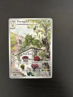 Pokemon TCG Floragato Holo Card Scarlet & Violet Paldea Evolved 197/193 Nm/mint - Image 1