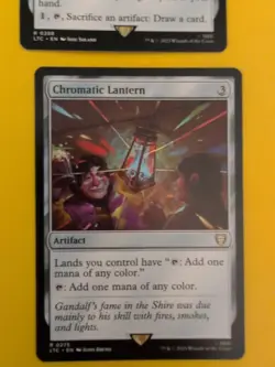 Chromatic Lantern & Trading Post. Artifact rare Magic the Gathering 2 Card.LTC - Image 2