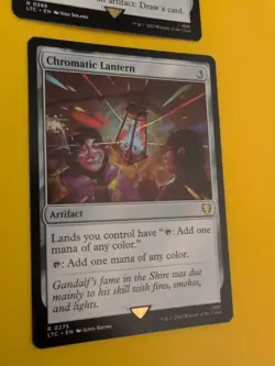 Chromatic Lantern & Trading Post. Artifact rare Magic the Gathering 2 Card.LTC - Image 4
