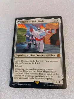 Near Mint x 1 Ratchet, Field Medic // Ratchet, Rescue Racer Transformers - Image 1