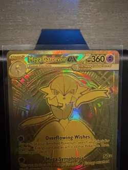 Pokemon Golden Mega Gardevoir EX 187/132 Mega Evolution Gold Hyper Rare Holo NM - Image 3