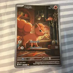 Vulpix 138/132 IR – Illustration Rare – Pokemon MEG Mega Evolution – NM - Image 1