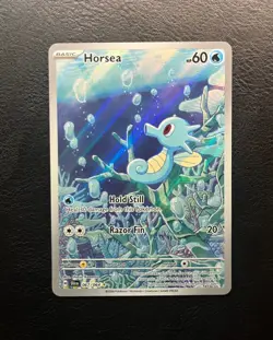 Pokemon TCG - Shrouded Fable - Horsea Illustration Rare - 067/064 - Image 1