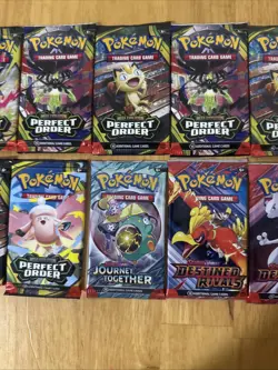 Pokemon TCG Mixed Booster Pack Lot – 10 Sealed Packs - Image 3