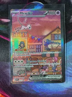 Mew ex SVP053 Scarlet & Violet 151 Black Star Promo Pokemon TCG NM- - Image 1
