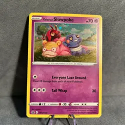 Galarian Slowpoke SWSH126 Holo Sword & Shield Promo Pokemon NM - Image 1