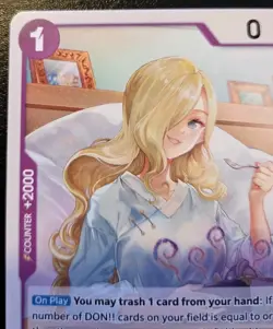 Vinsmoke Sora OP06-063 Uncommon Wings Of The Captain One Piece Card Game - Image 2