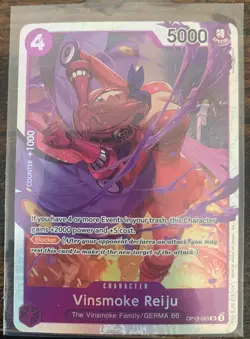 One Piece Card Game - Vinsmoke Reiju OP12-063 Legacy Of The Master SR English - Image 1