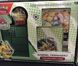 World Championships Pokemon Card Deck Yokohama Japan 2023 Set of 2 Mew Lugia - Image 3