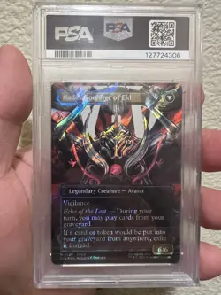 2025 MTG Final Fantasy Emet-Selch/Hades Char Borderless-Surge Foil GEM MT PSA 10 - Image 3