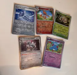 66 Pokemon Cards Collection, Good Condition. Holo. Sleeved. 2023-2024 - Image 2