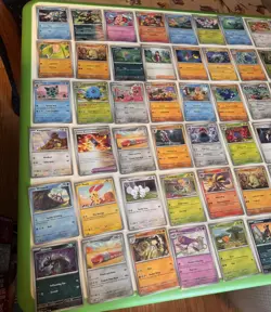 66 Pokemon Cards Collection, Good Condition. Holo. Sleeved. 2023-2024 - Image 3