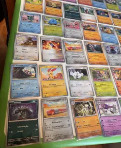 66 Pokemon Cards Collection, Good Condition. Holo. Sleeved. 2023-2024 - Image 4