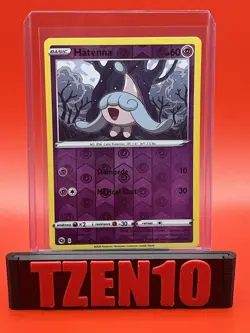 Hatenna Reverse Holo Champion's Path #18/73 Pokemon TCG - Image 1