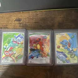 Pokemon TCG First Partner Illustration Collection Series 1 Gen 1 Kanto Set - Image 1