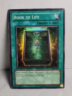 Yu-Gi-Oh! TCG Book of Life PGD-033 Pharaonic Guardian 1st Edition LP - Image 1