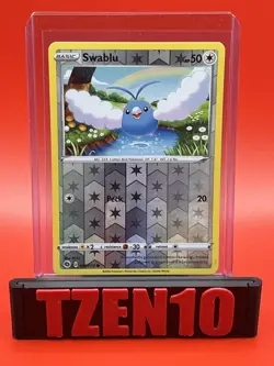 Swablu Reverse Holo Champion's Path #48/73 Pokemon TCG - Image 1