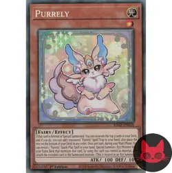 Yugioh Purrely RA02-EN018 Collector's Rare 1st Edition NM - Image 1