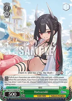 HATSUZUKI Azur Lane Vol2 AZL/S119-E040S SR Weiss Schwarz NM/Mint - Image 3