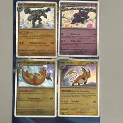 Uk Seller Pokemon TCG Sam's Club Exclusive 151 Cosmo Holo 4 Card Set. NM - Image 1