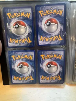 Vintage Pokemon Card Lot Binder – EX, LV.X, Holos, Rare Cards - Image 4