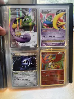 Vintage Pokemon Card Lot Binder – EX, LV.X, Holos, Rare Cards - Image 5