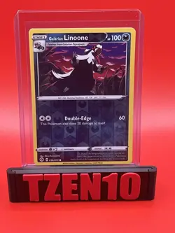 Galarian Linoone Reverse Holo Champion's Path #36/73 Pokemon TCG - Image 1
