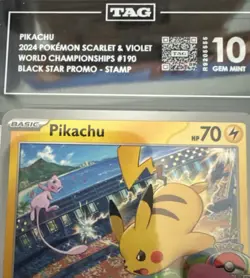 Pikachu - 225 (World Championship 2025) 225 Sv: Scarlet & Violet Promo Cards... - Image 4