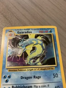 Base Set Gyarados 6/102 Holo Pokemon Card Unlimited 1999 WOTC - Image 4