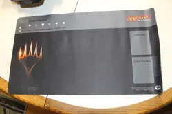 Ultra Pro AW7639 MTG Playmat - Black - Single Player Mat - Image 1