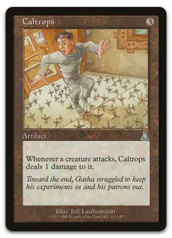 Caltrops #129 (LP) Urza's Destiny UDS Magic MTG - Image 1