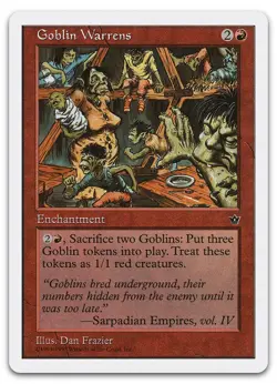 Goblin Warrens (NM) Anthologies ATH Magic MTG - Image 1