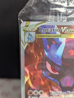 Pokemon TCG Crown Zenith Lucario VSTAR Promo Card SWSH291 Sealed - Image 4