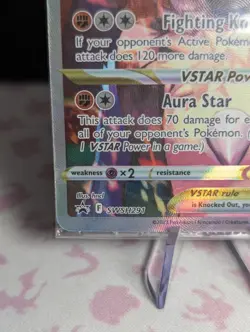 Pokemon TCG Crown Zenith Lucario VSTAR Promo Card SWSH291 Sealed - Image 5