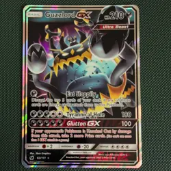 Guzzlord GX - 63/111 - Pokemon Crimson Invasion Sun & Moon Ultra Rare Card NM - Image 1