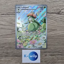 Lilligant 092/086 Holo Illustration Rare Black Bolt Pokemon Trading Card - Image 2
