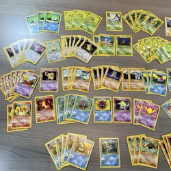 Pokemon TCG Vintage Bulk Lot Base Fossil Jungle Rocket MP - Image 2