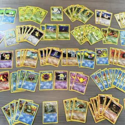 Pokemon TCG Vintage Bulk Lot Base Fossil Jungle Rocket MP - Image 3