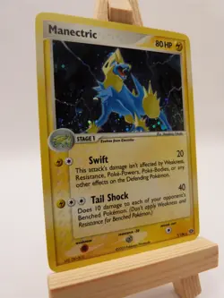 Pokemon Holo Rare Card : Manectric 7/106 ( Ex Emerald) - Image 2