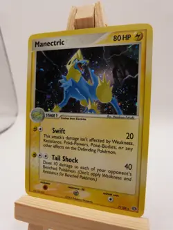 Pokemon Holo Rare Card : Manectric 7/106 ( Ex Emerald) - Image 3